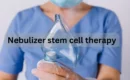 Nebulizer stem cell therapy
