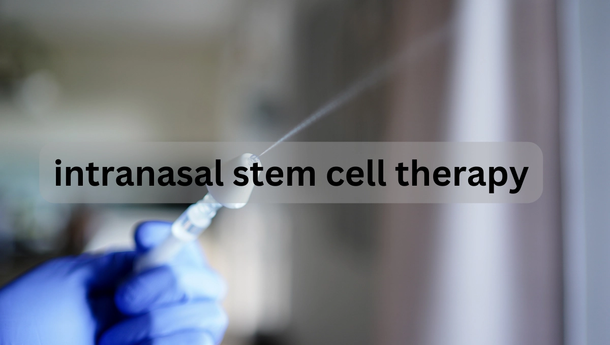 intranasal stem cell therapy