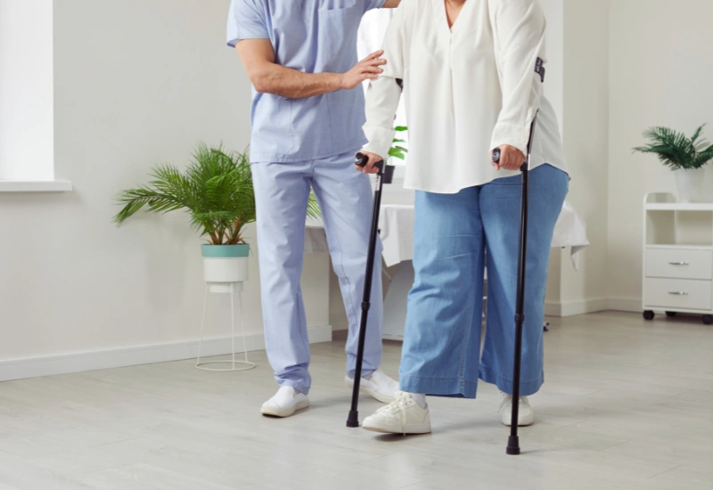 paTIENT Getting Rehabilitation at IRM HOSPITAL